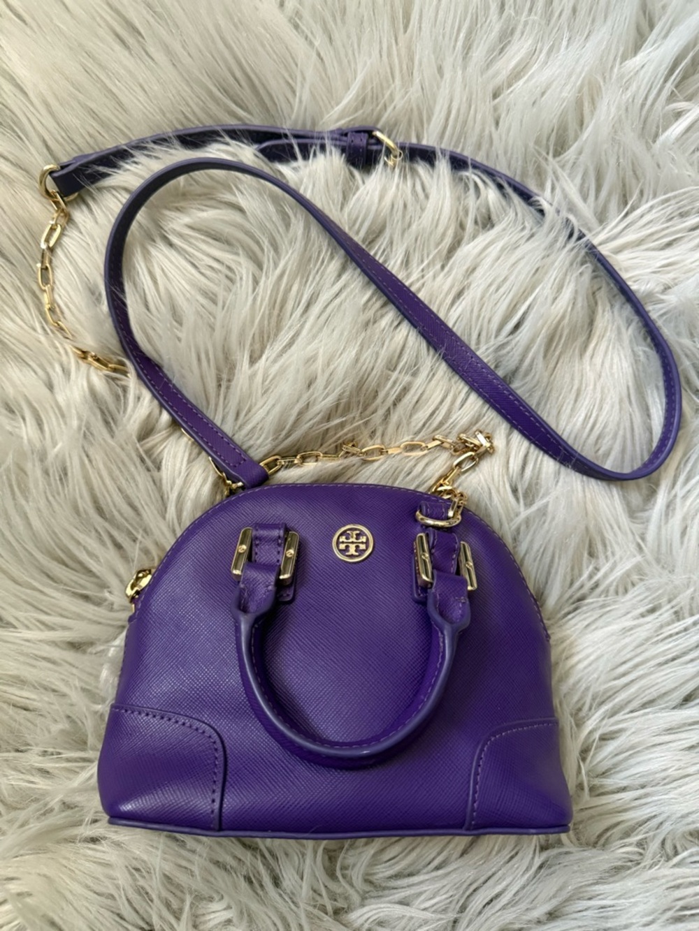 TORY BURCH Mini Micro Robinson Dome Crossbody Bag